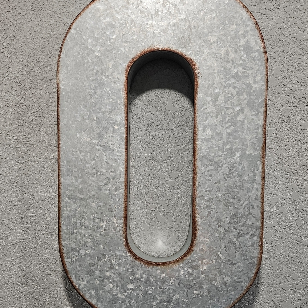 Hobby Lobby Industrial Gray Metal Wall Art